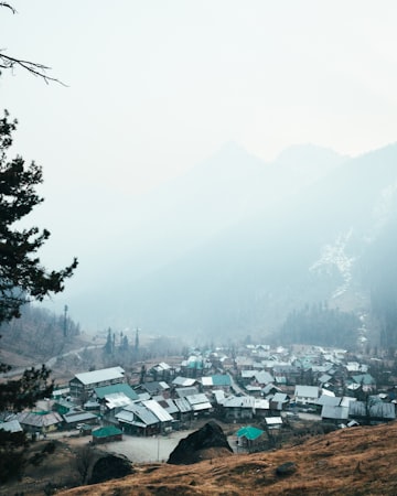 A small village in the mountains — the terrain that makes fiber challenging