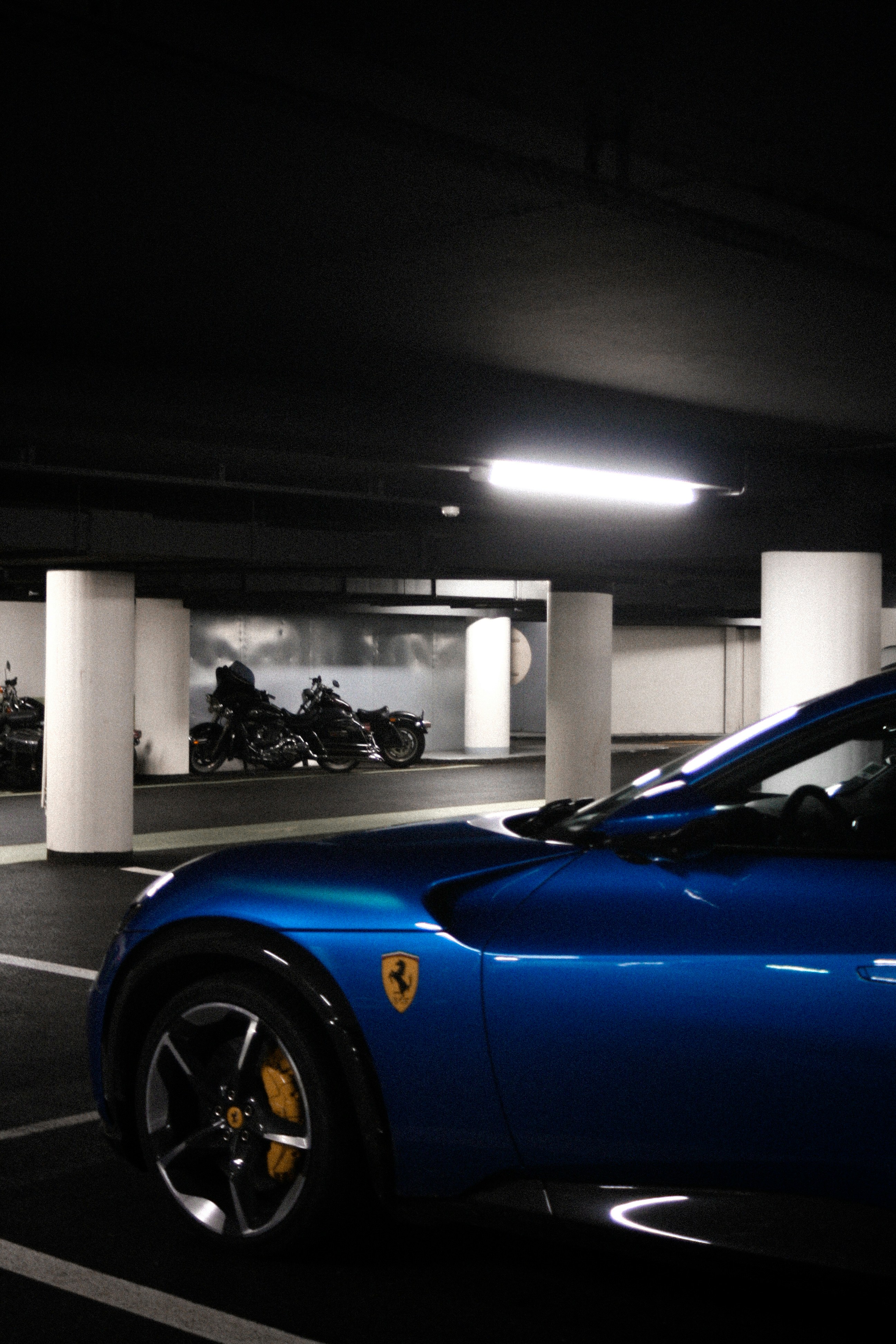 ferrari purosangue night, wallpaper, Ferrari Hybrid Car Configurations: Purosangue Deep Dive 2