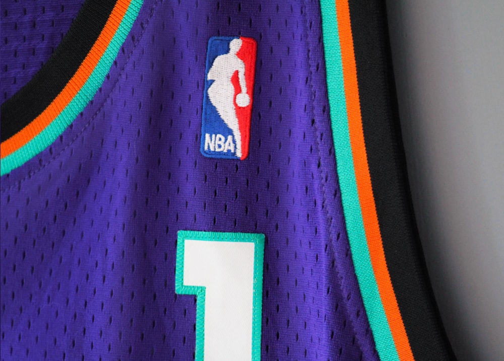 a basketball jersey with the number 1 on it