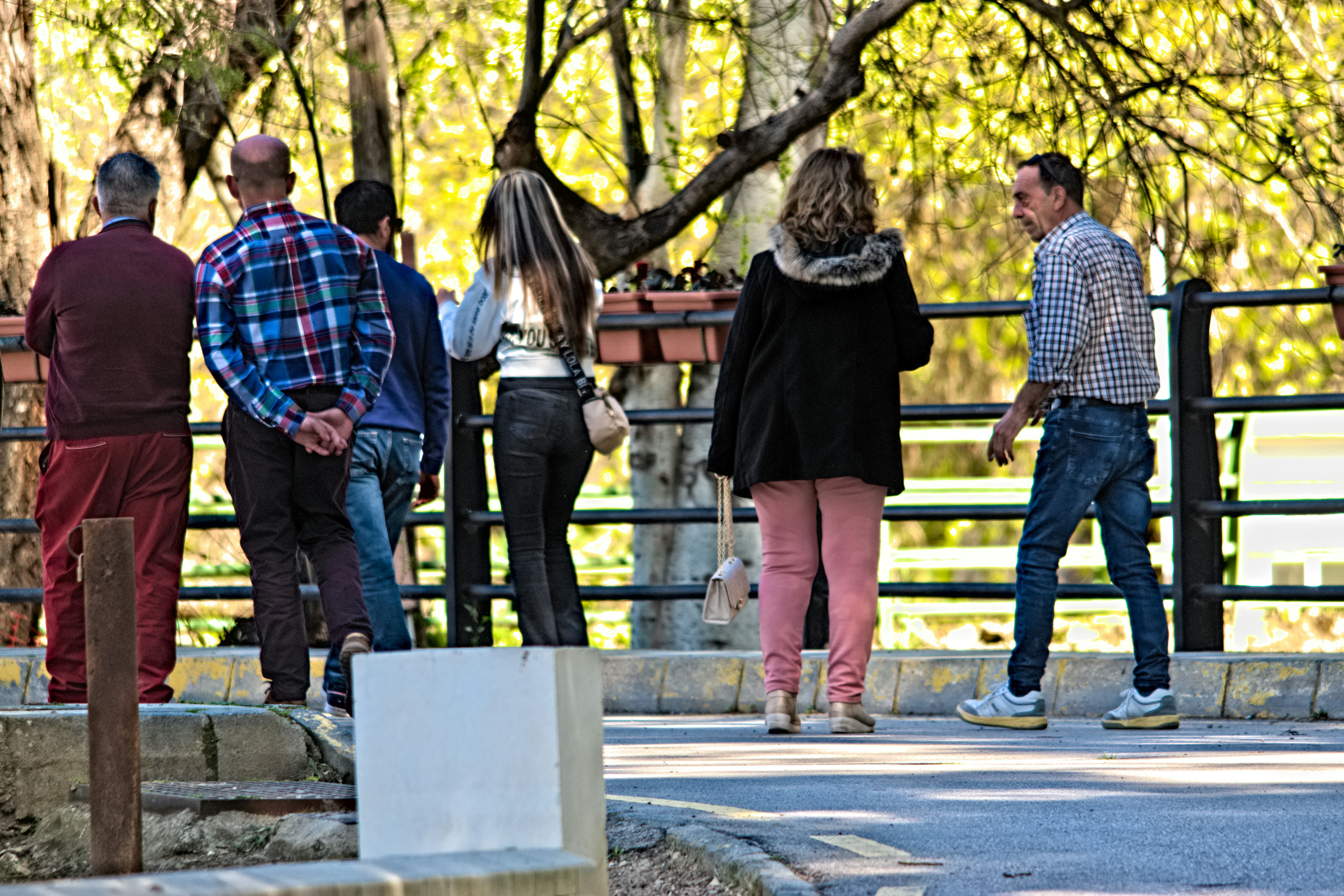 Happy residents interacting in a Yardly McDowell common area