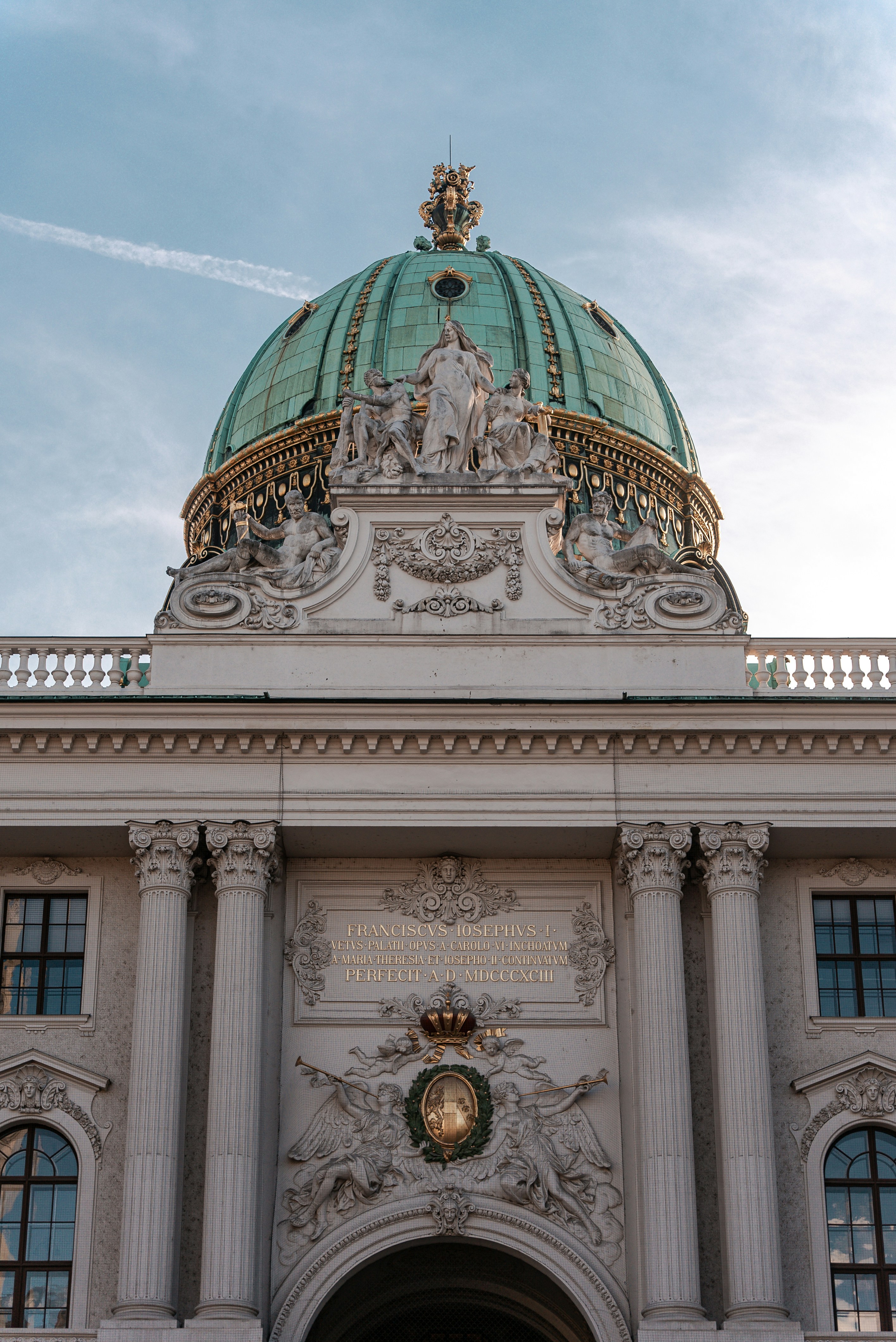 a large building with a dome on top of it