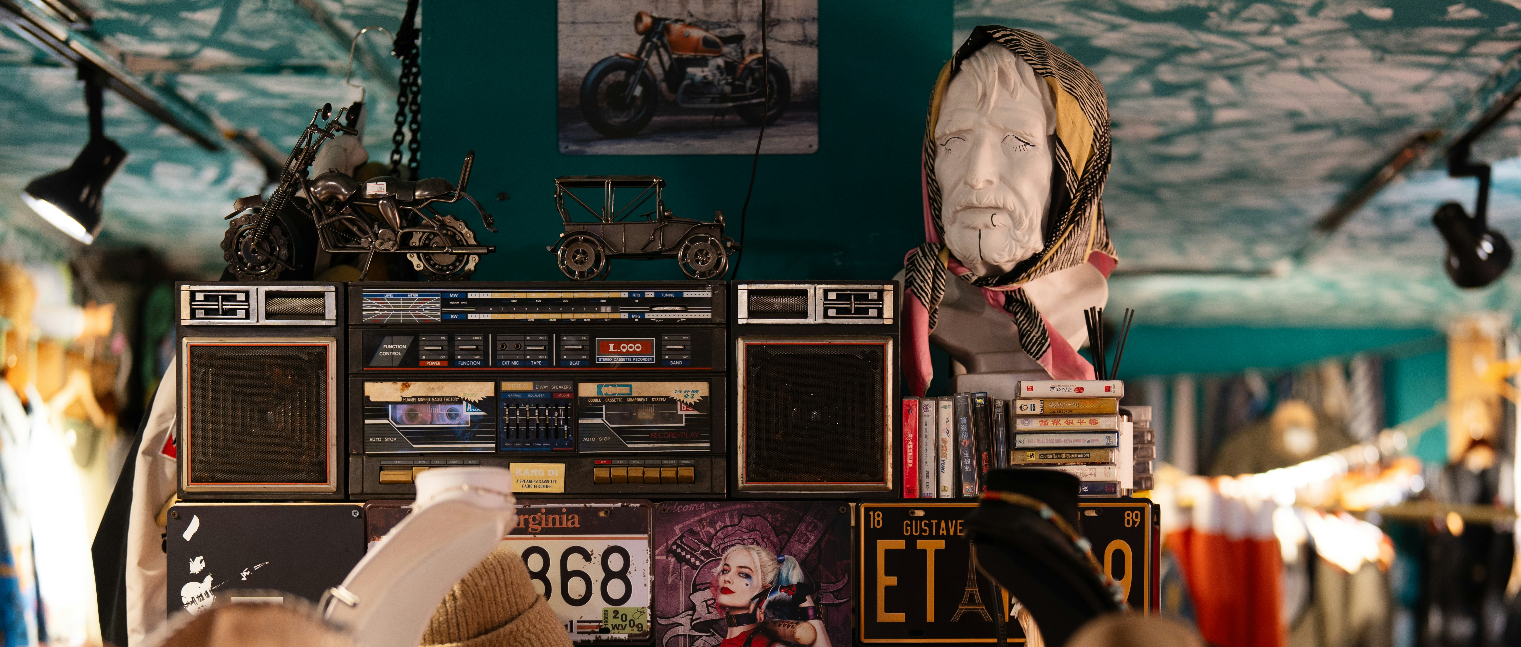 a room filled with lots of musical equipment