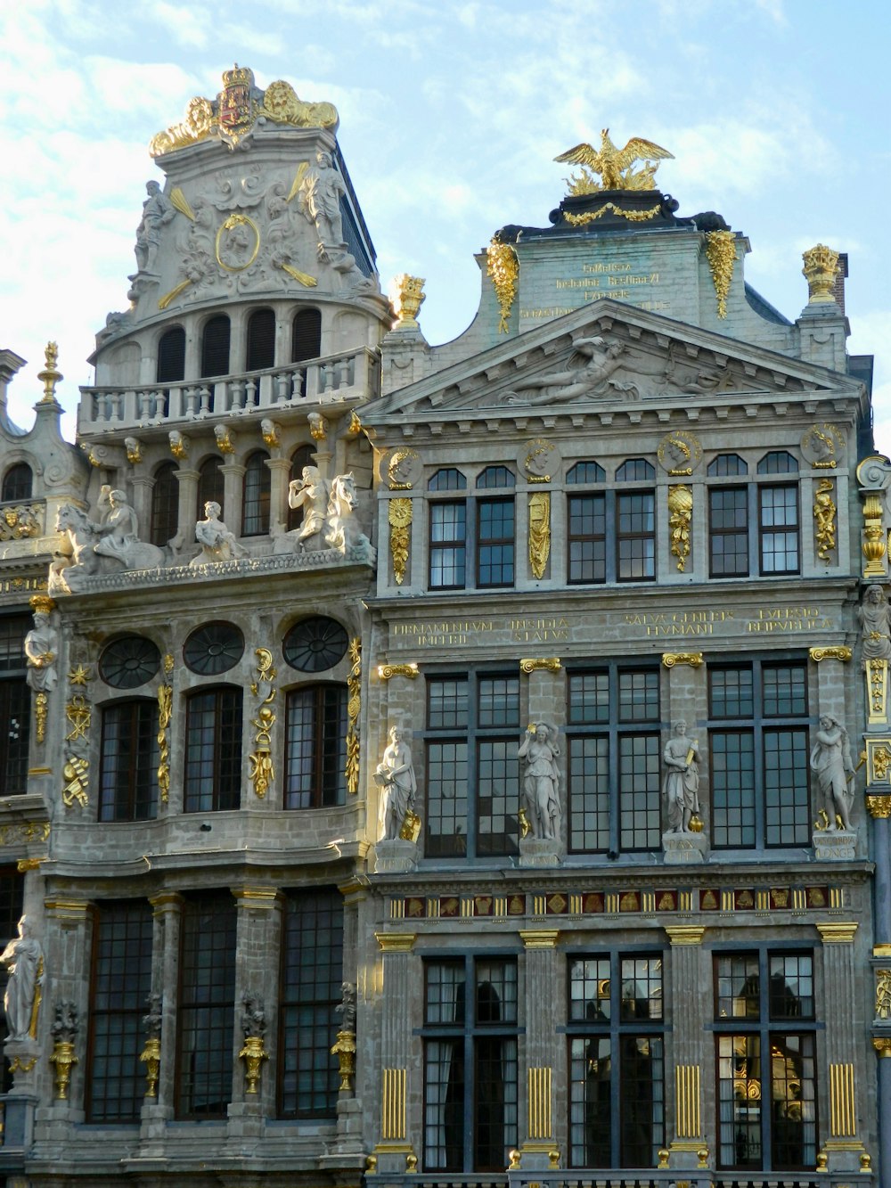 a large building with a clock on the top of it