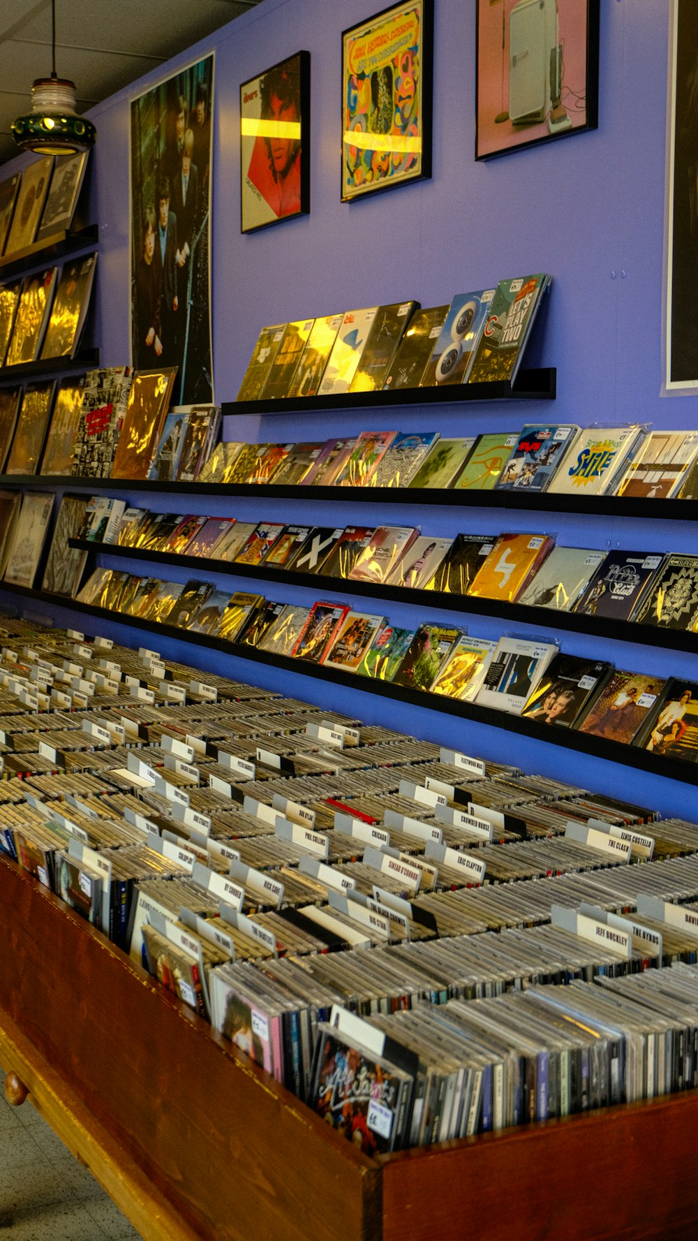 a room filled with lots of different types of records