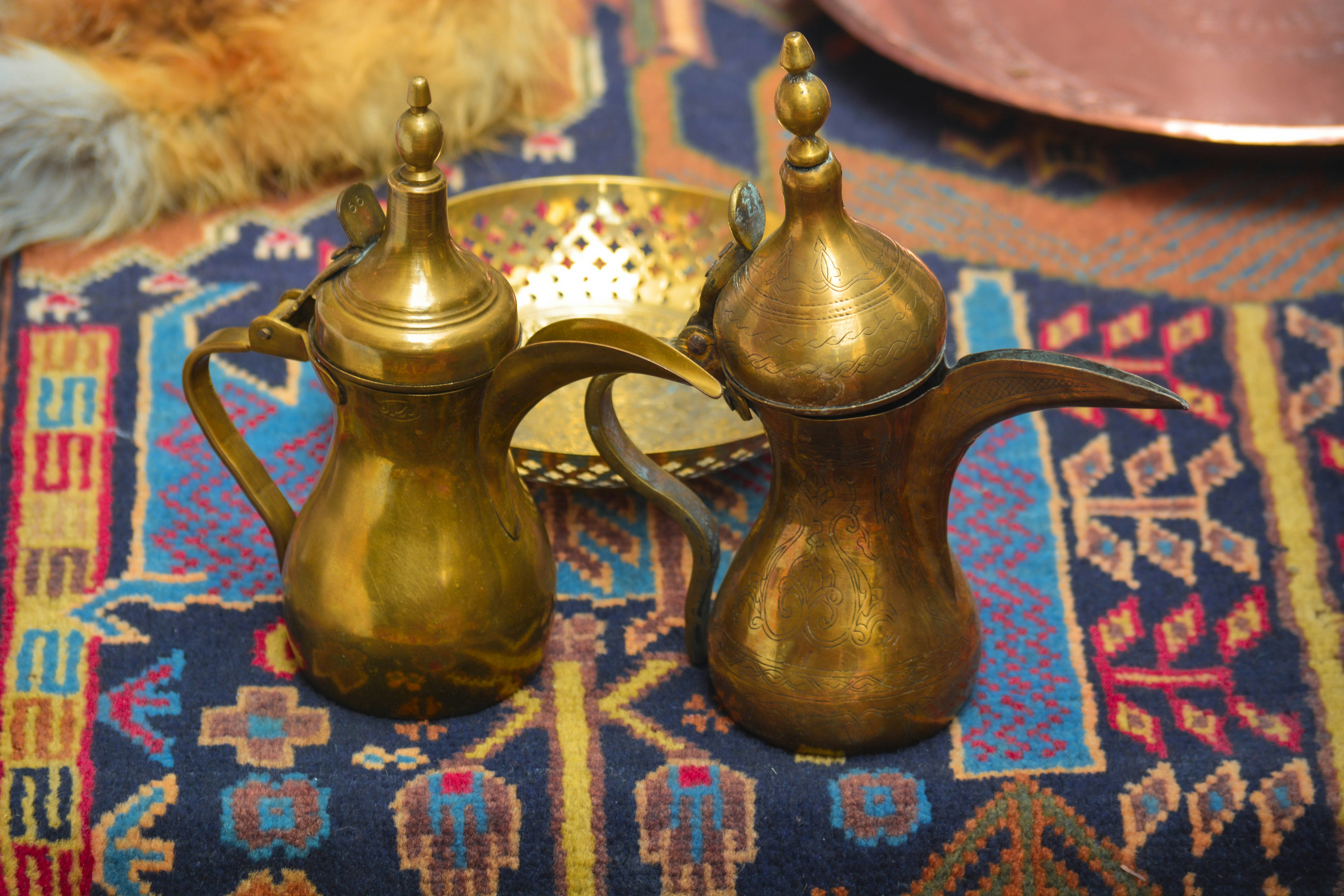 Arabic tea pots