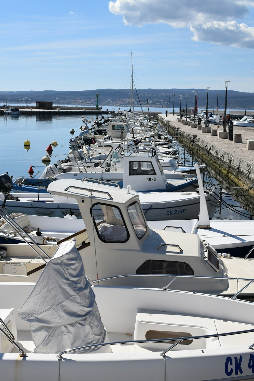 a bunch of boats that are sitting in the water