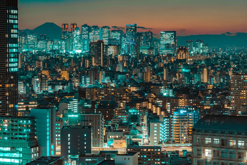 Chegada a Tóquio