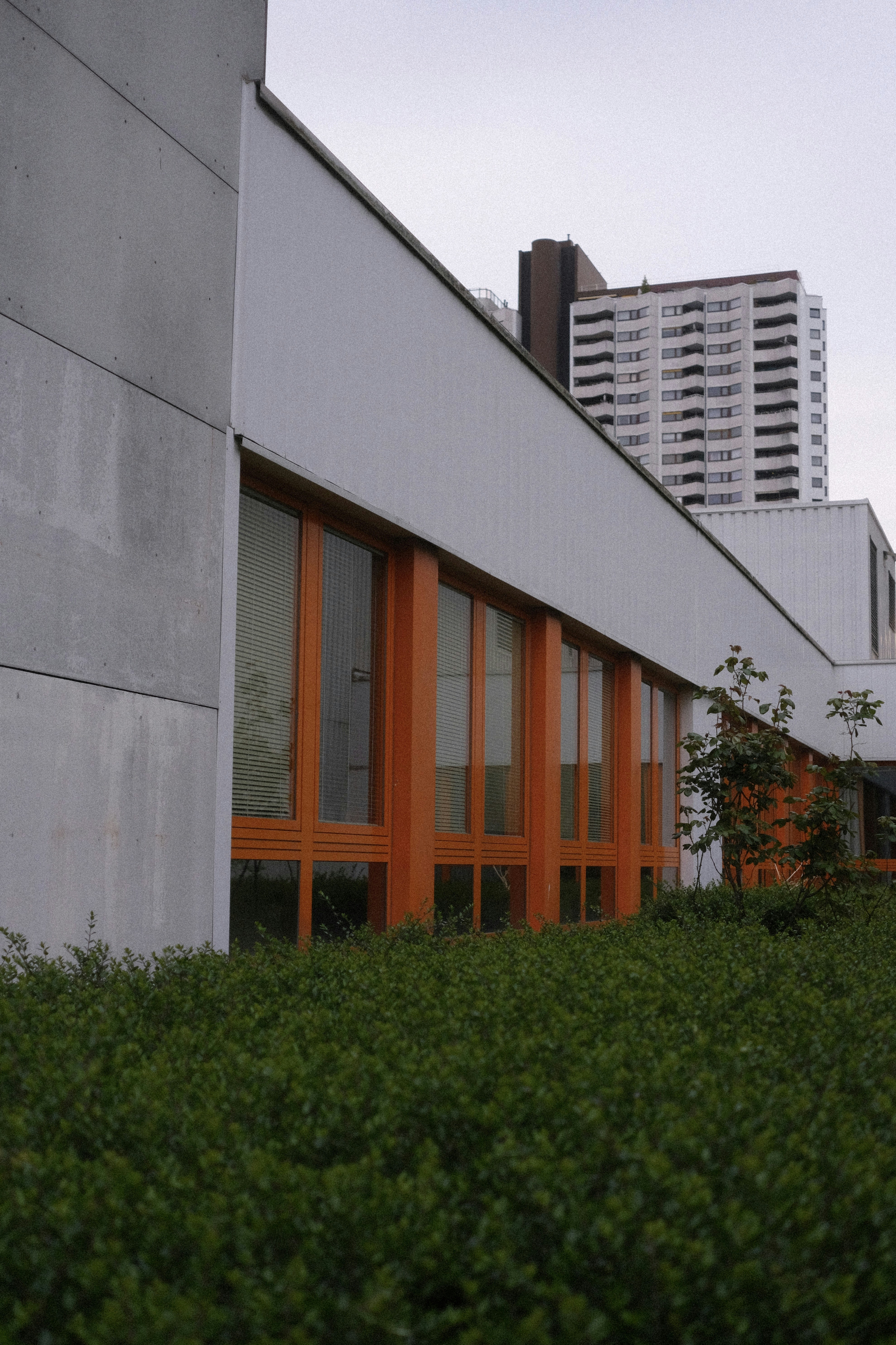 a building with a clock on the side of it