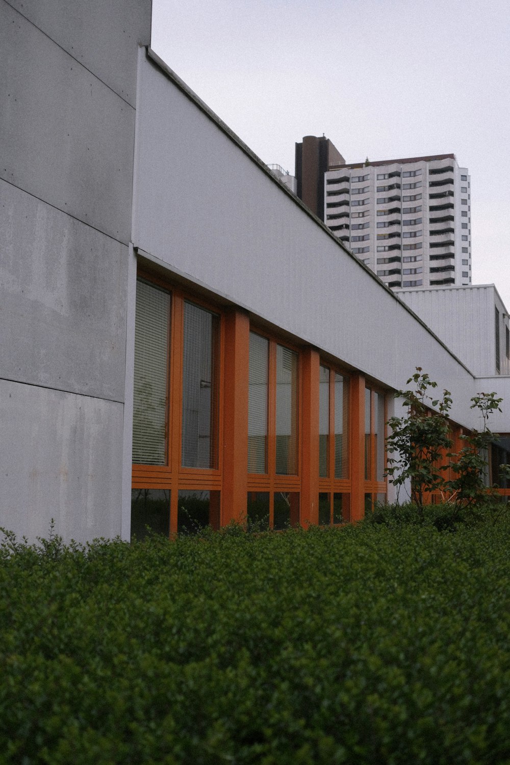 a building with a clock on the side of it