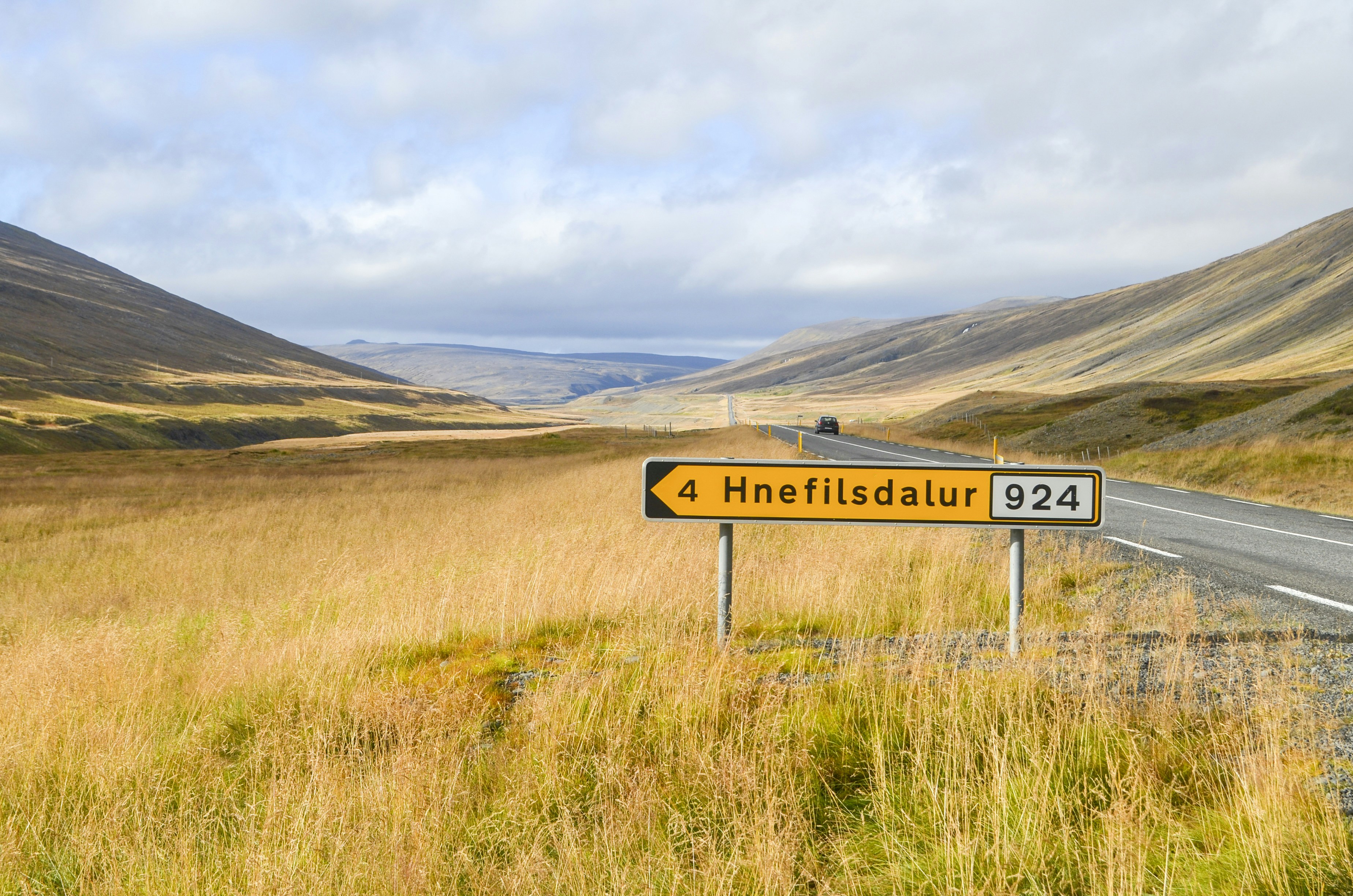 a road sign on the side of the road