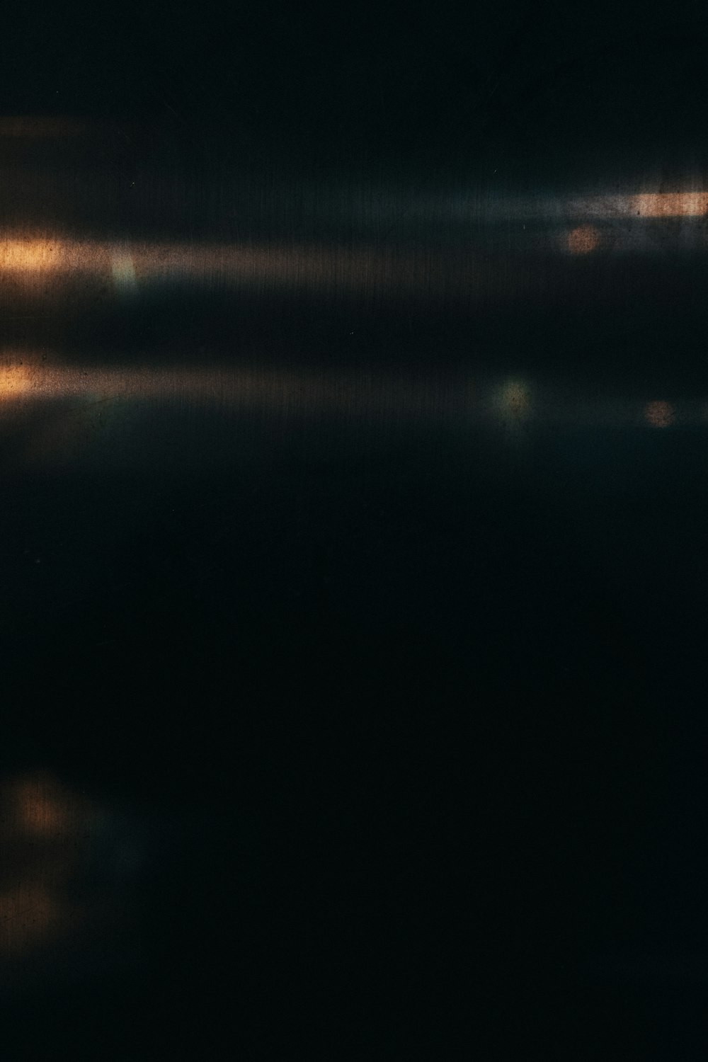 a blurry image of a boat in the water