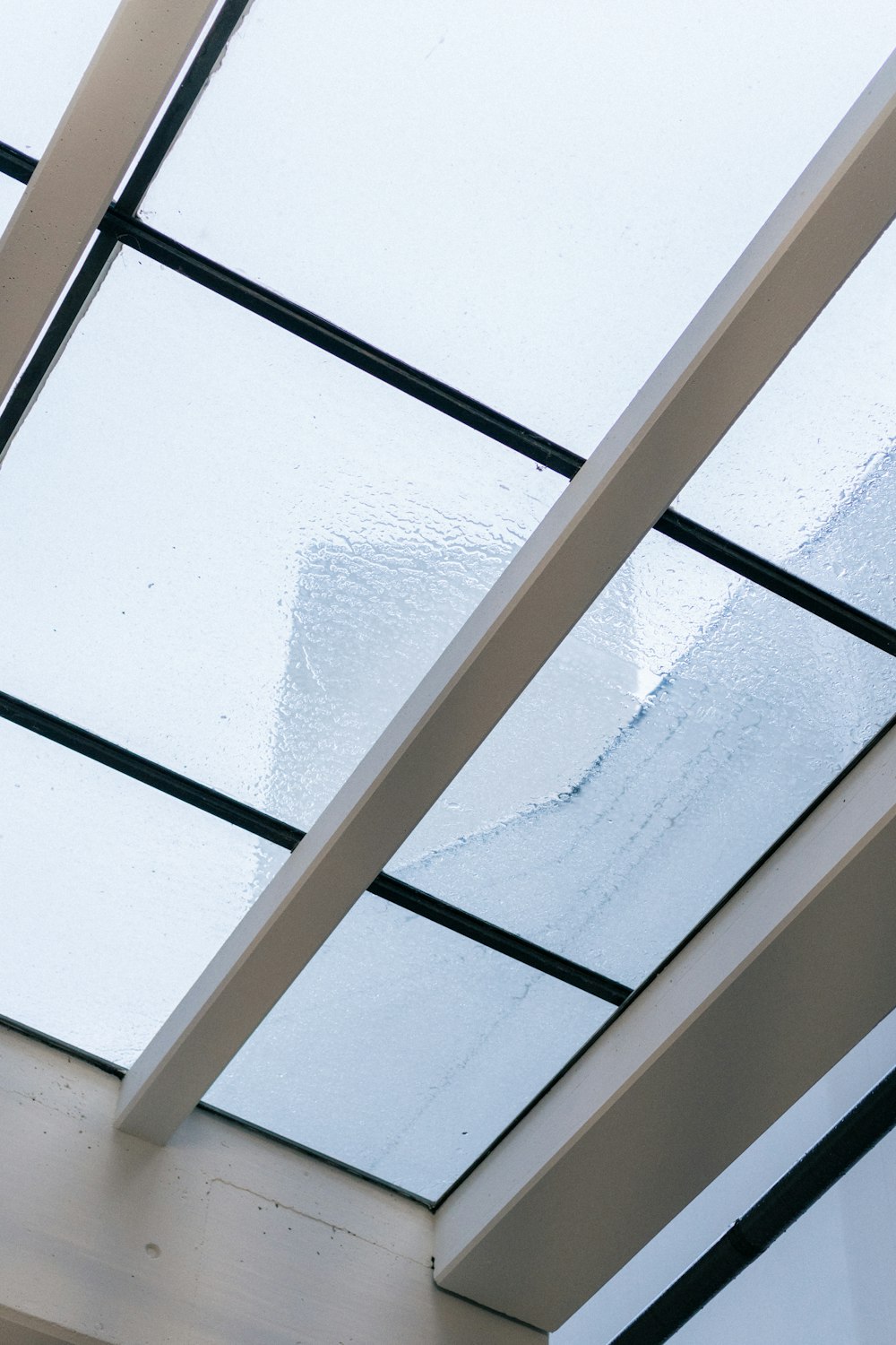 a view of a window from inside of a building