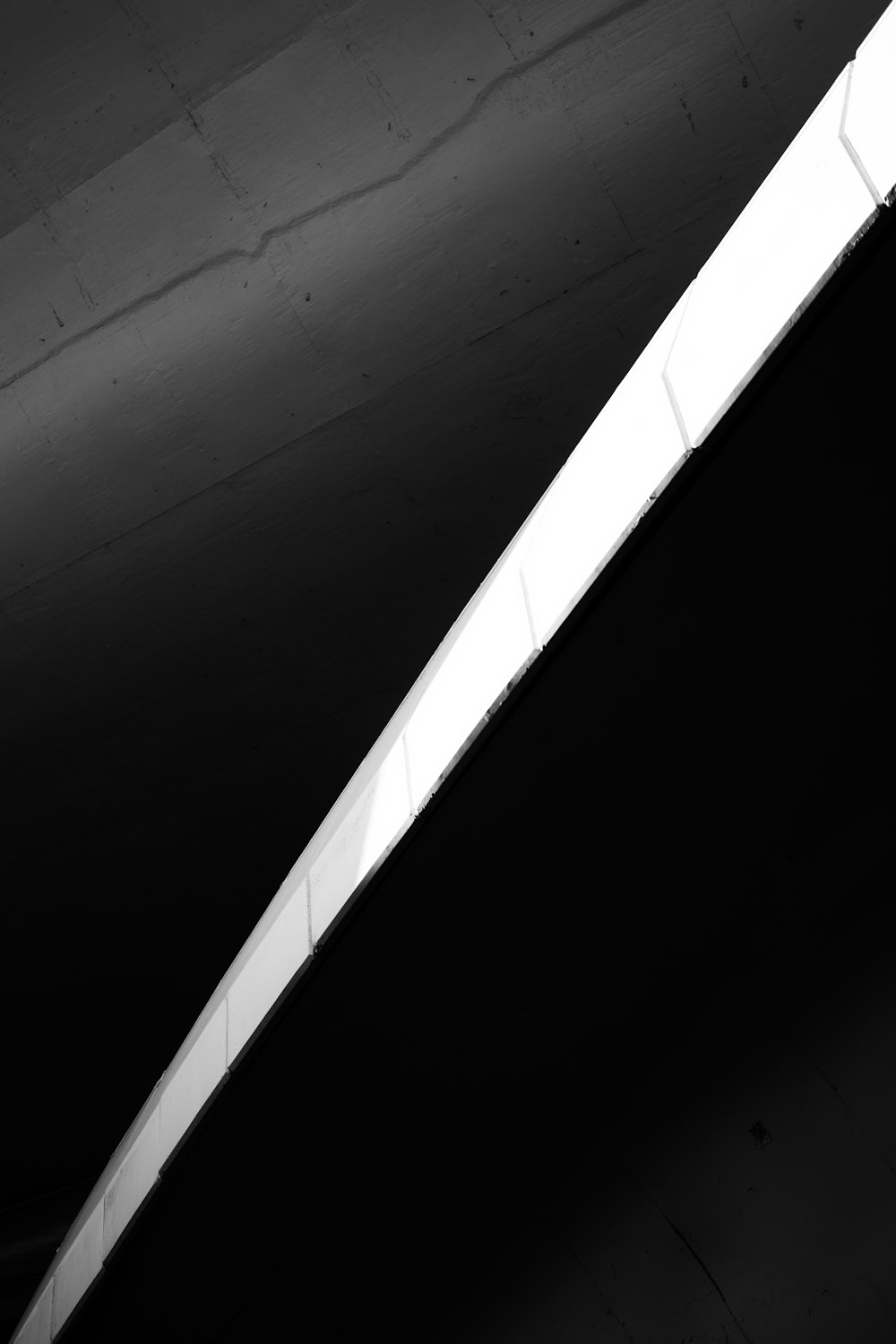 a black and white photo of a skateboarder doing a trick