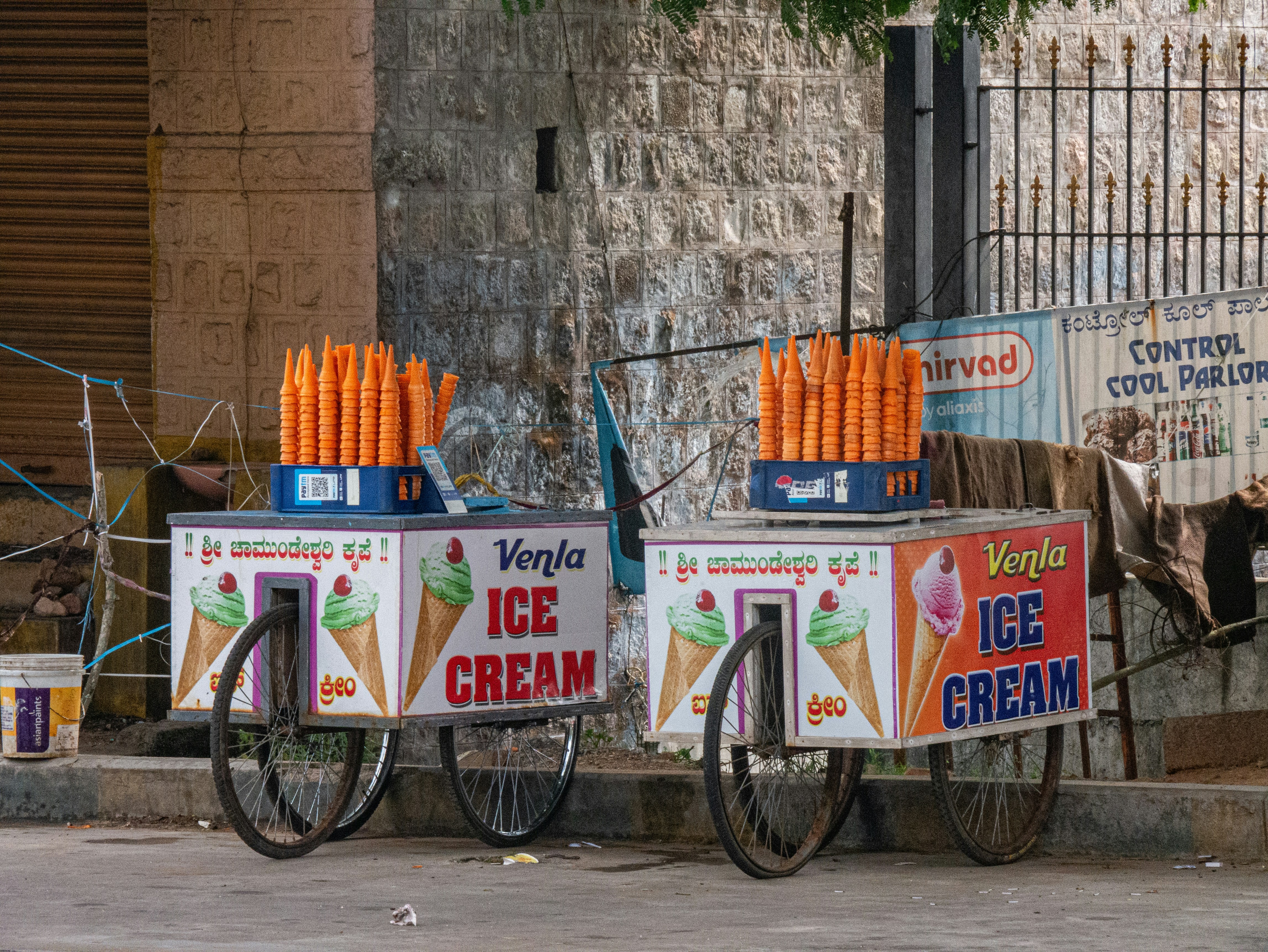 Web design for mobile Italian ice carts by Cannone Marketing.