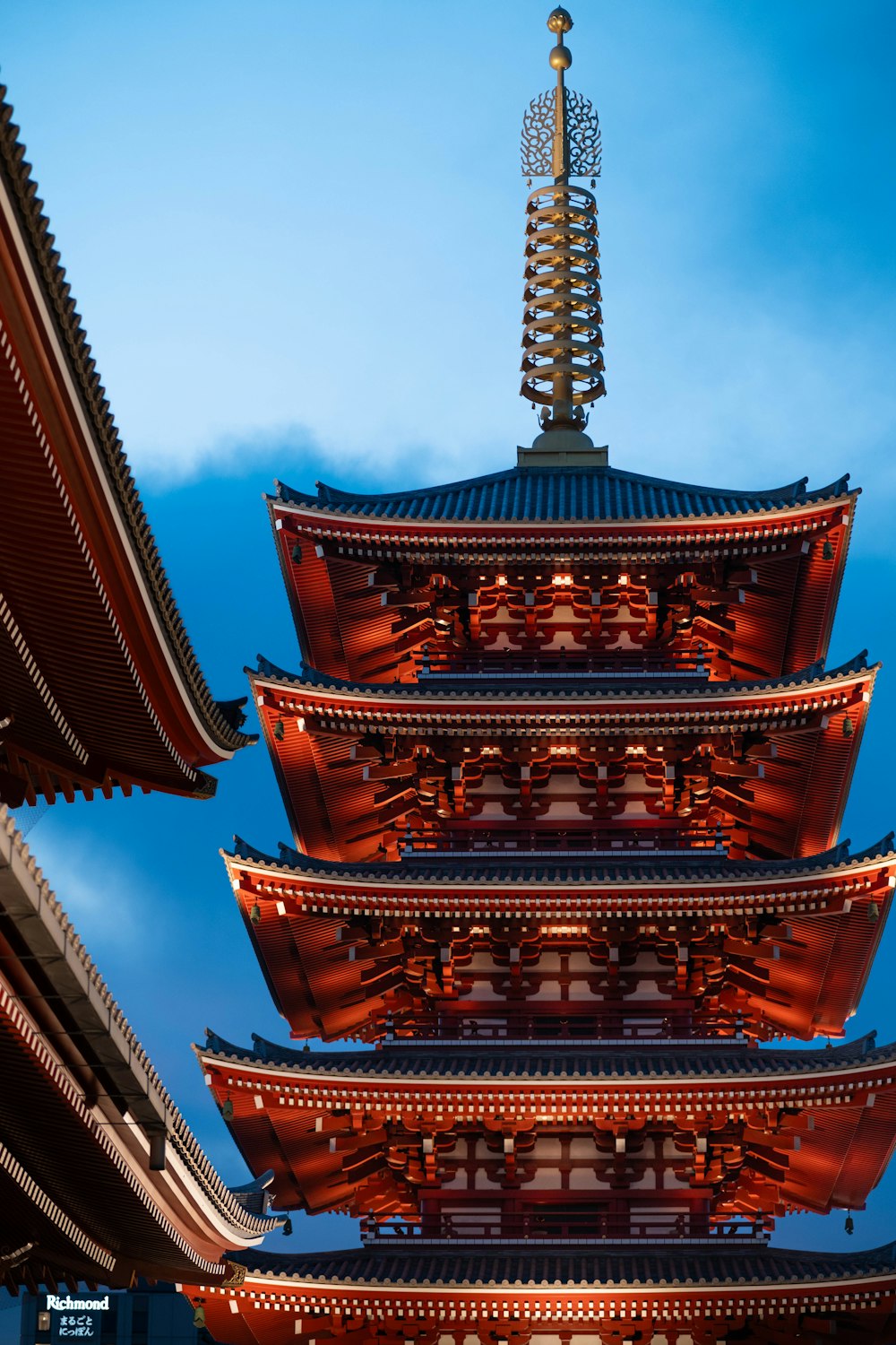 a tall tower with a sky in the background