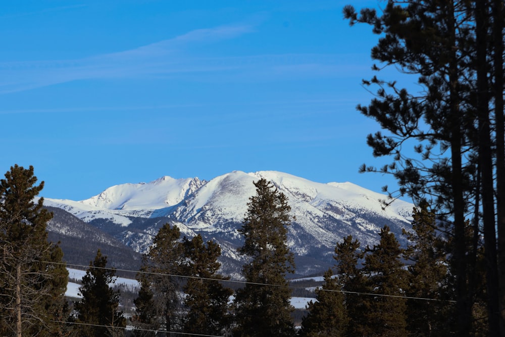 a view of a mountain range from a distance