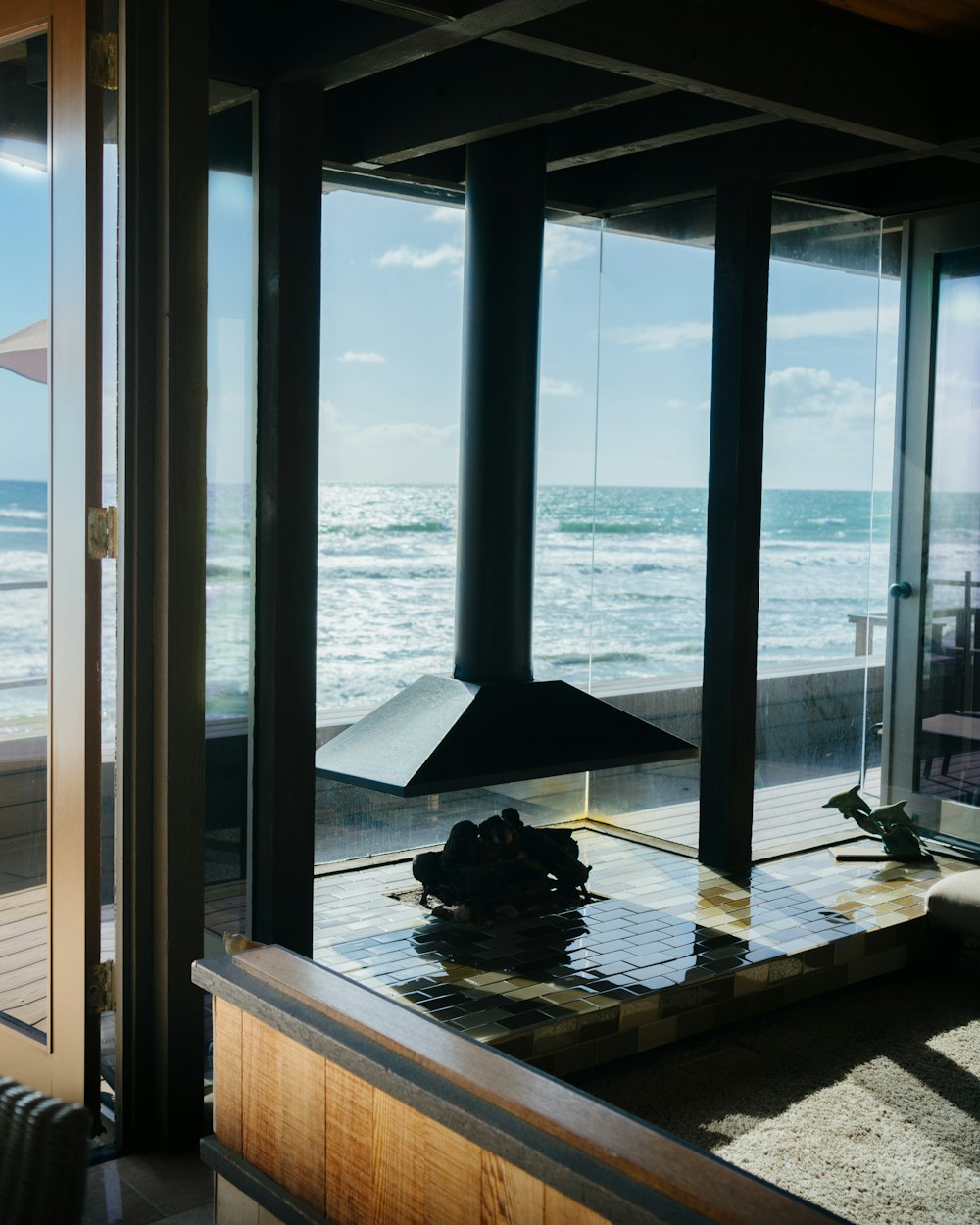 Ein Zimmer mit Blick auf das Meer