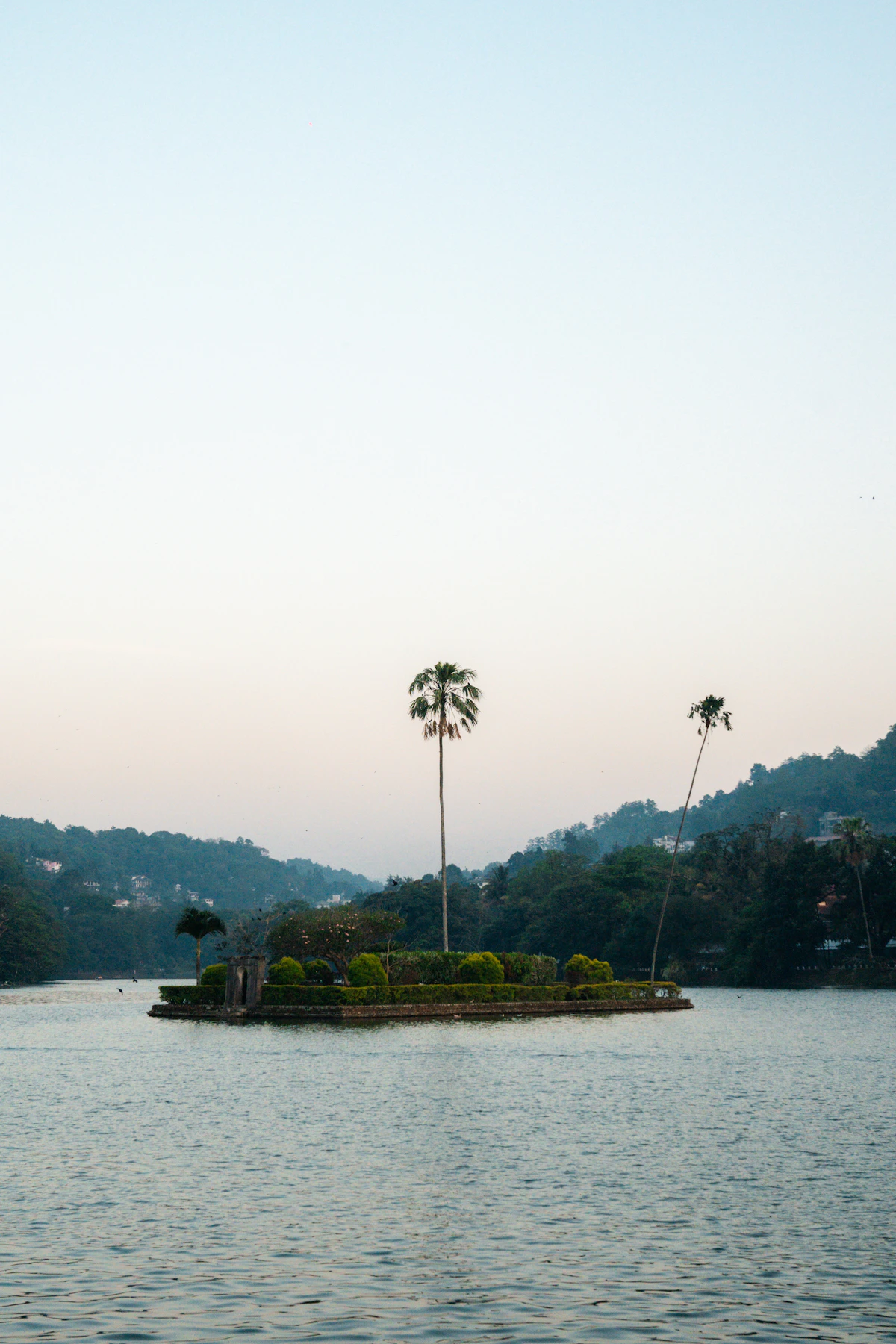Island pavilion on Kandy Lake