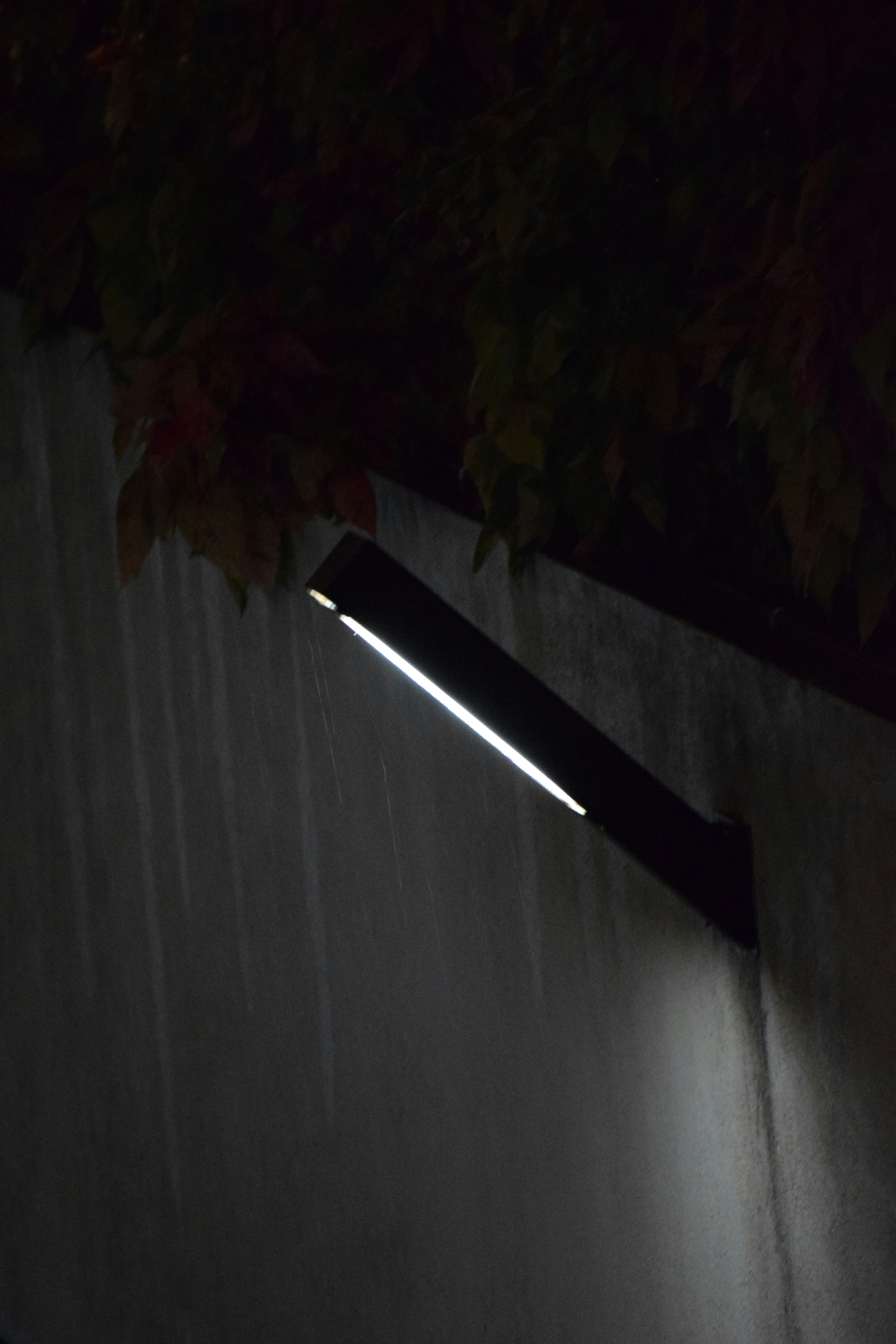 a light that is on the side of a wall