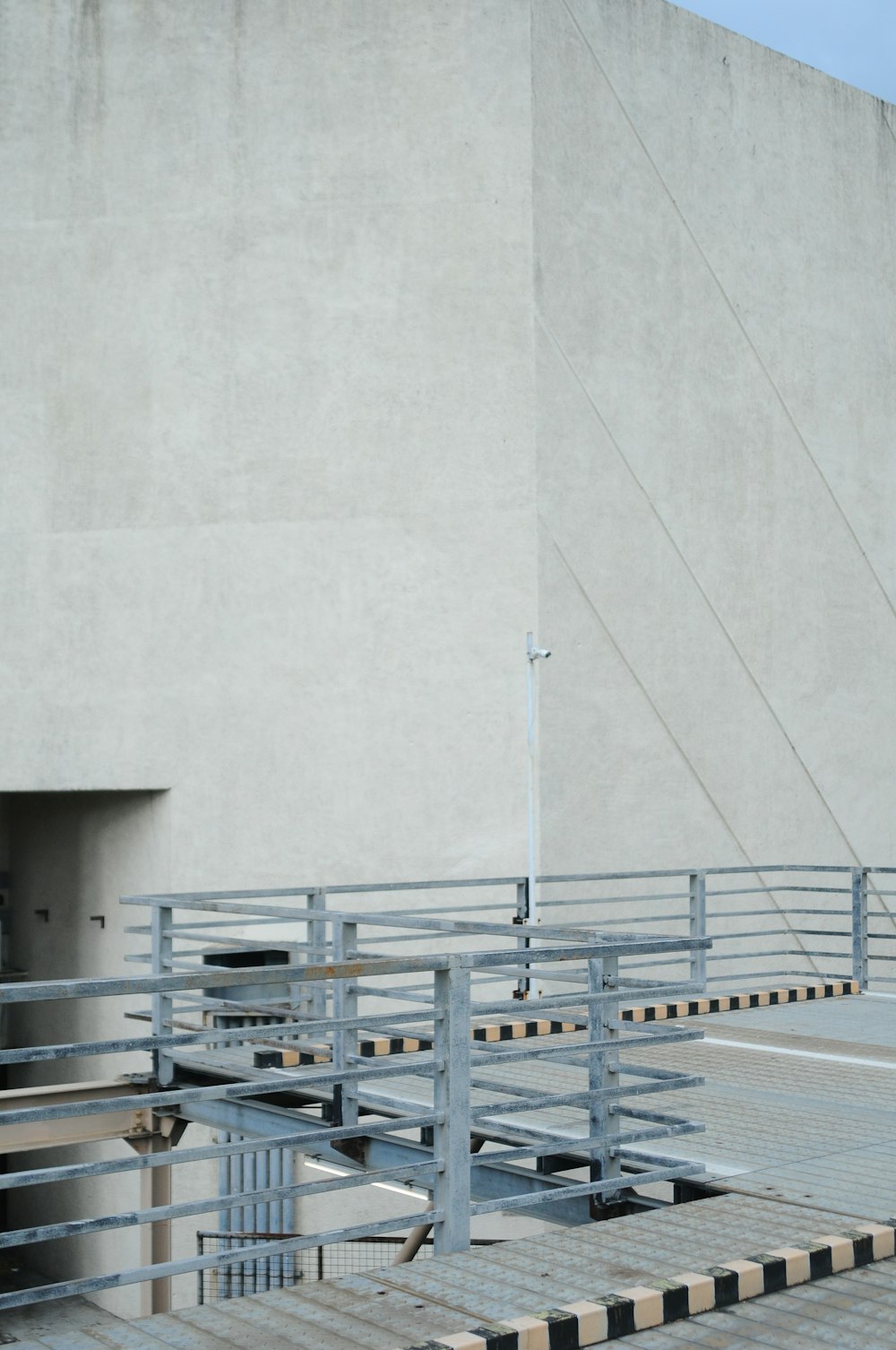 a man riding a skateboard down the side of a ramp