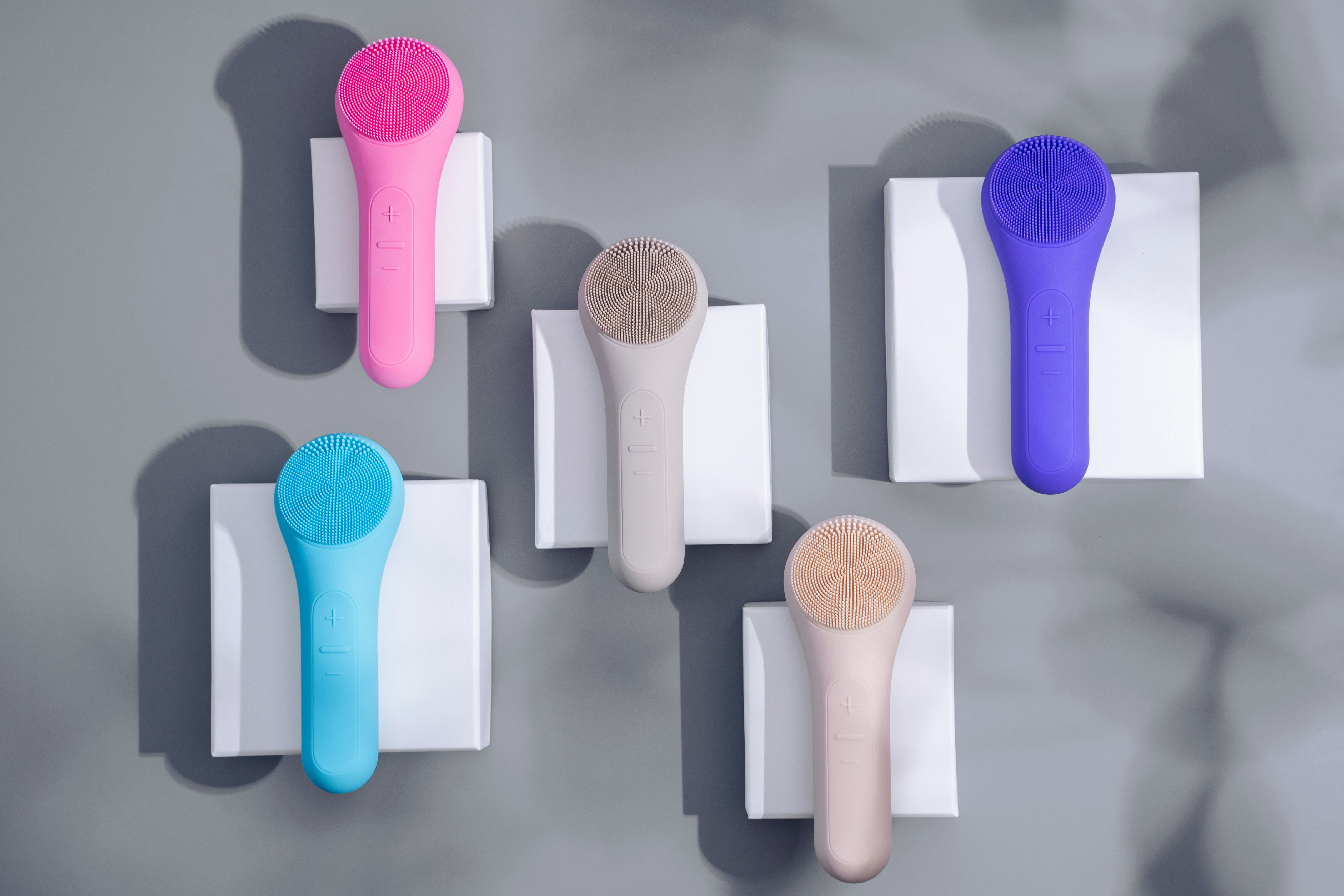 Various face and neck massager tools