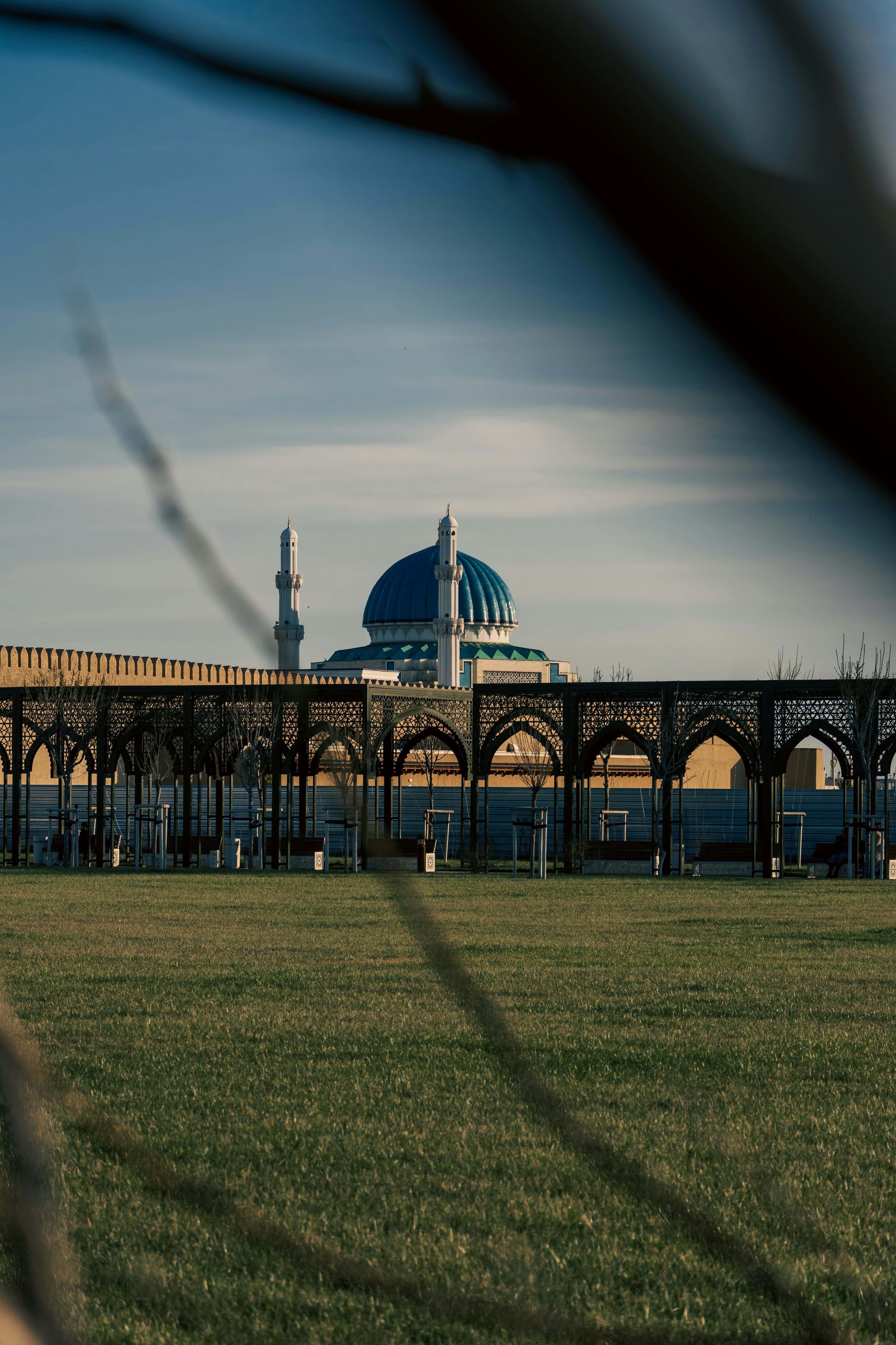 a large building with a dome on top of it