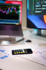 a remote control sitting on top of a desk