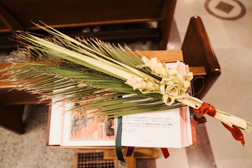 a bouquet of flowers sitting on top of a table
