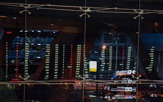 a large building with a lot of lights on it