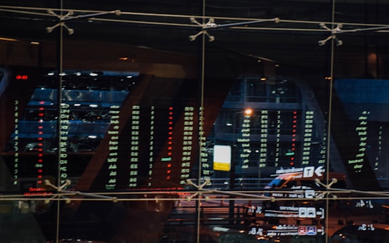 a large building with a lot of lights on it