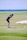a man swinging a golf club on a golf course