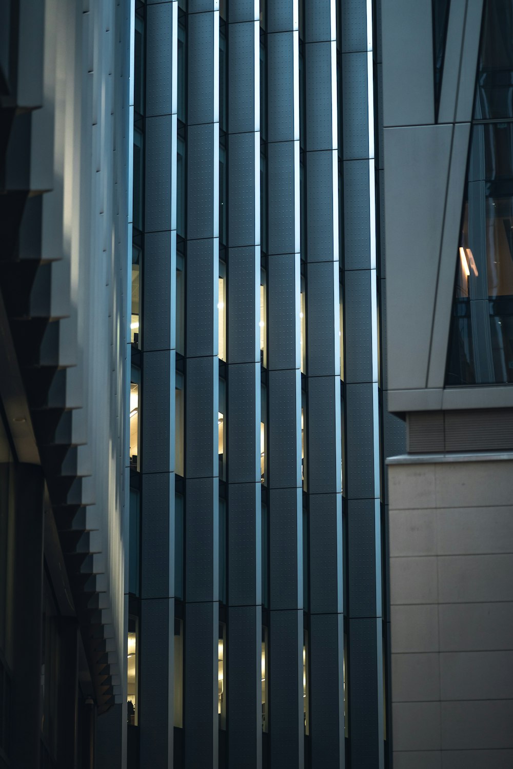 a tall building with a clock on the side of it