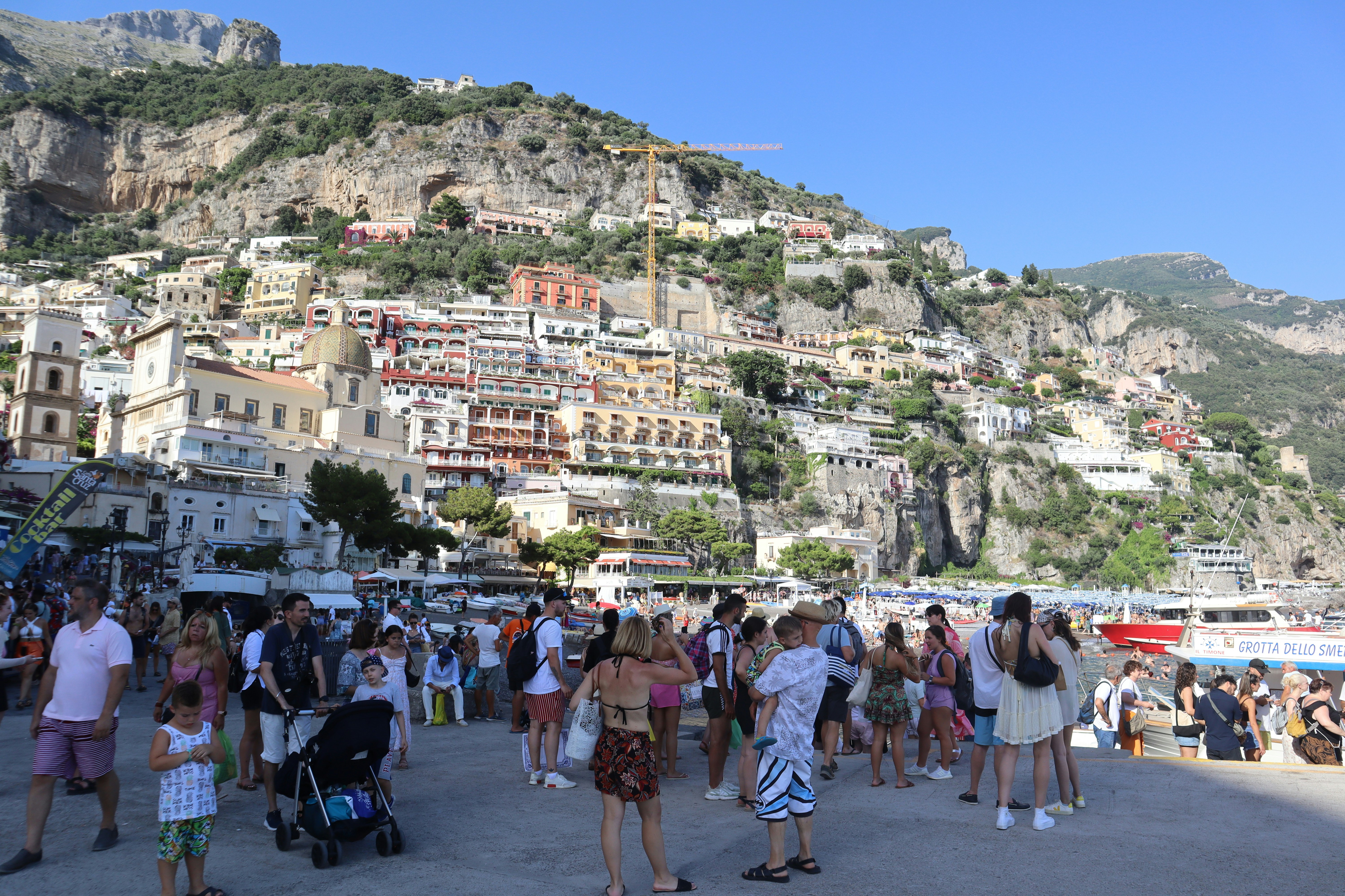 A Day at Spiaggia Grande: Positano's Crown Jewel
