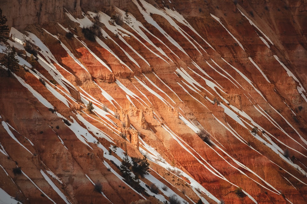 a picture of a mountain covered in snow