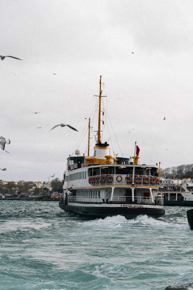 Istanbul — Bosphorus ferry to the Asian side