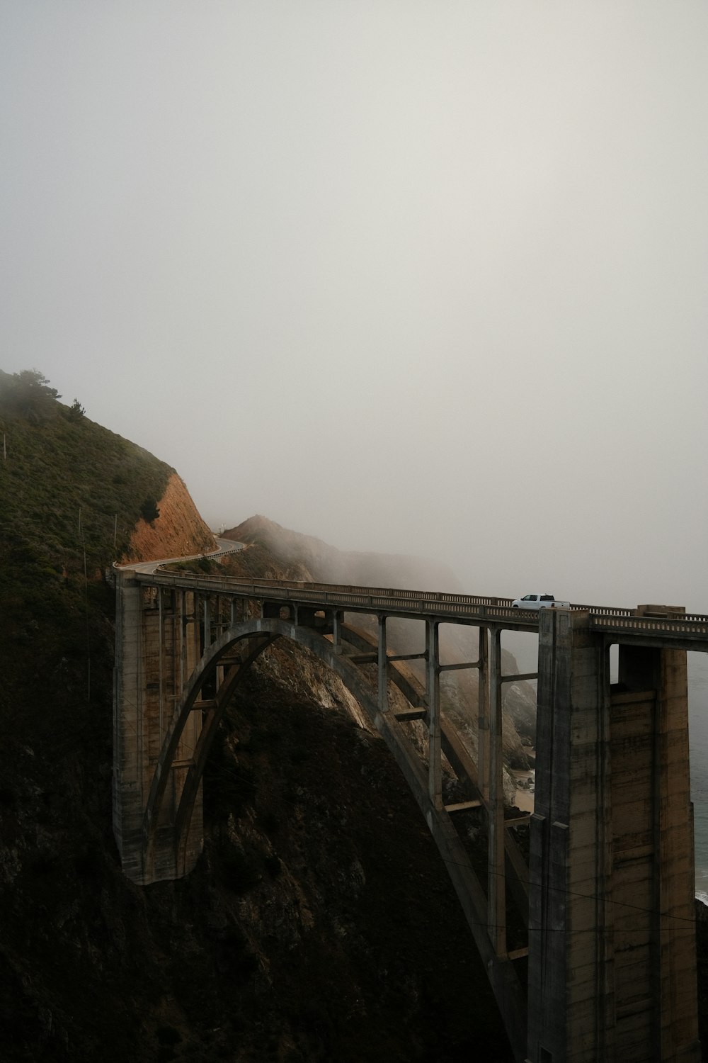 a bridge that is over a body of water