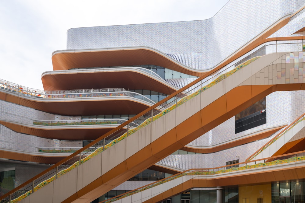 a building that has a bunch of stairs in front of it