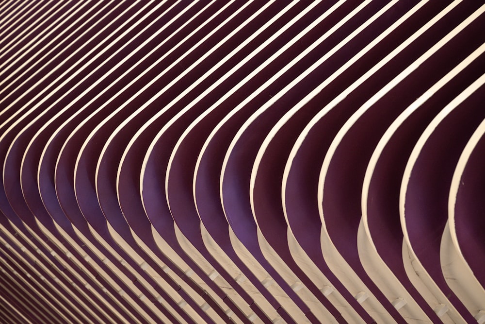 a close up of a wall with wavy lines on it