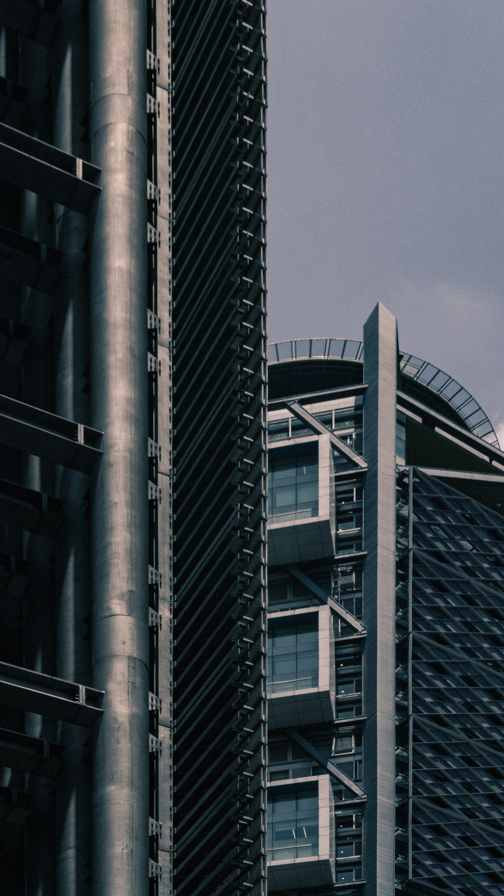 a tall building with a clock on the side of it