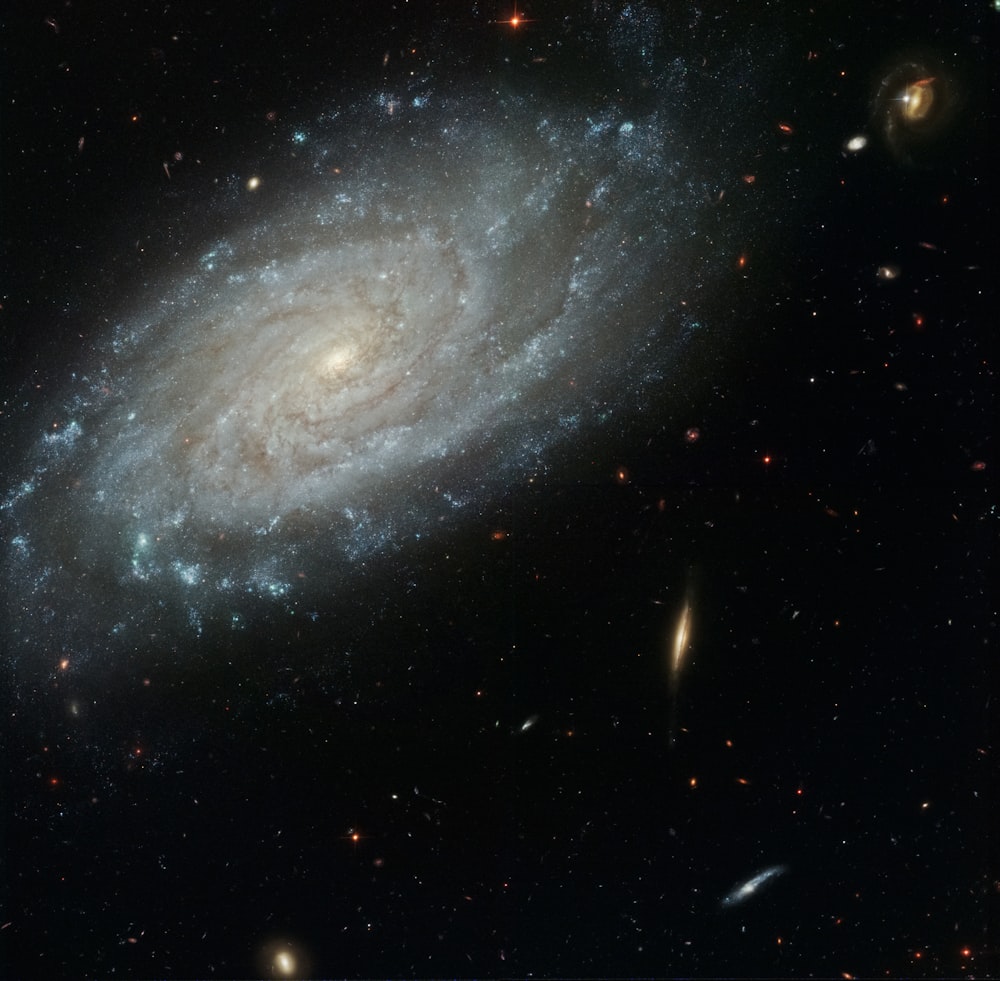 a very large spiral galaxy in the sky