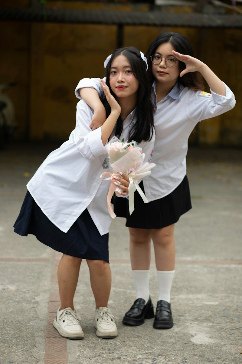 Đồng Phục Học Sinh Tiểu Học Nữ