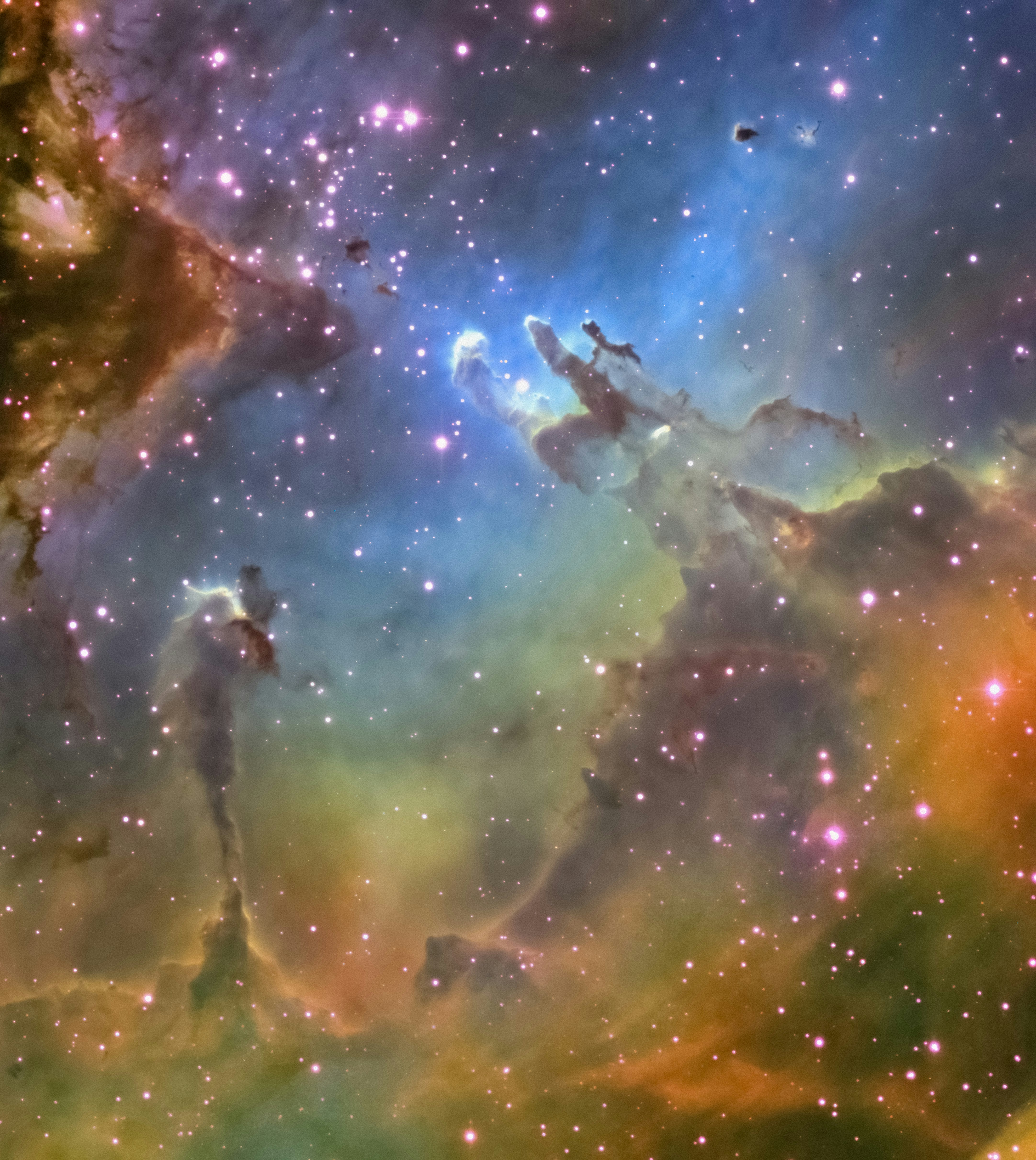 an image of a star forming region in the sky