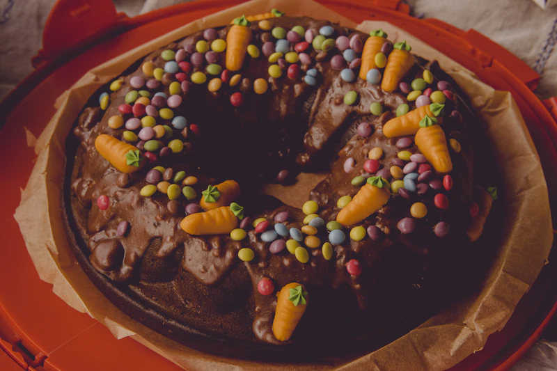 Decorated custom cake