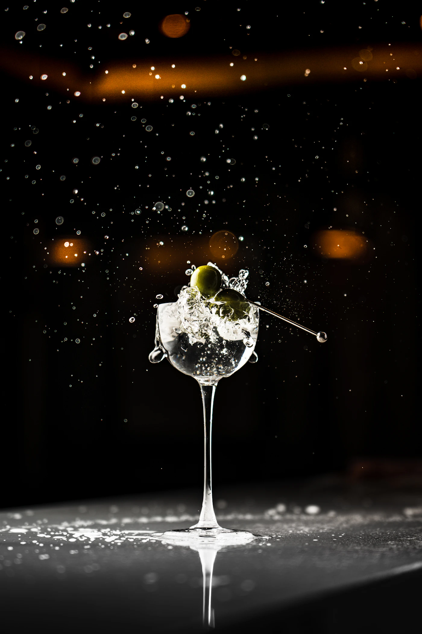 Dirty martini · three olives