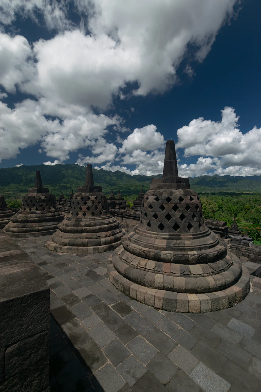 Central Java: Borobudur, Prambanan and Merapi