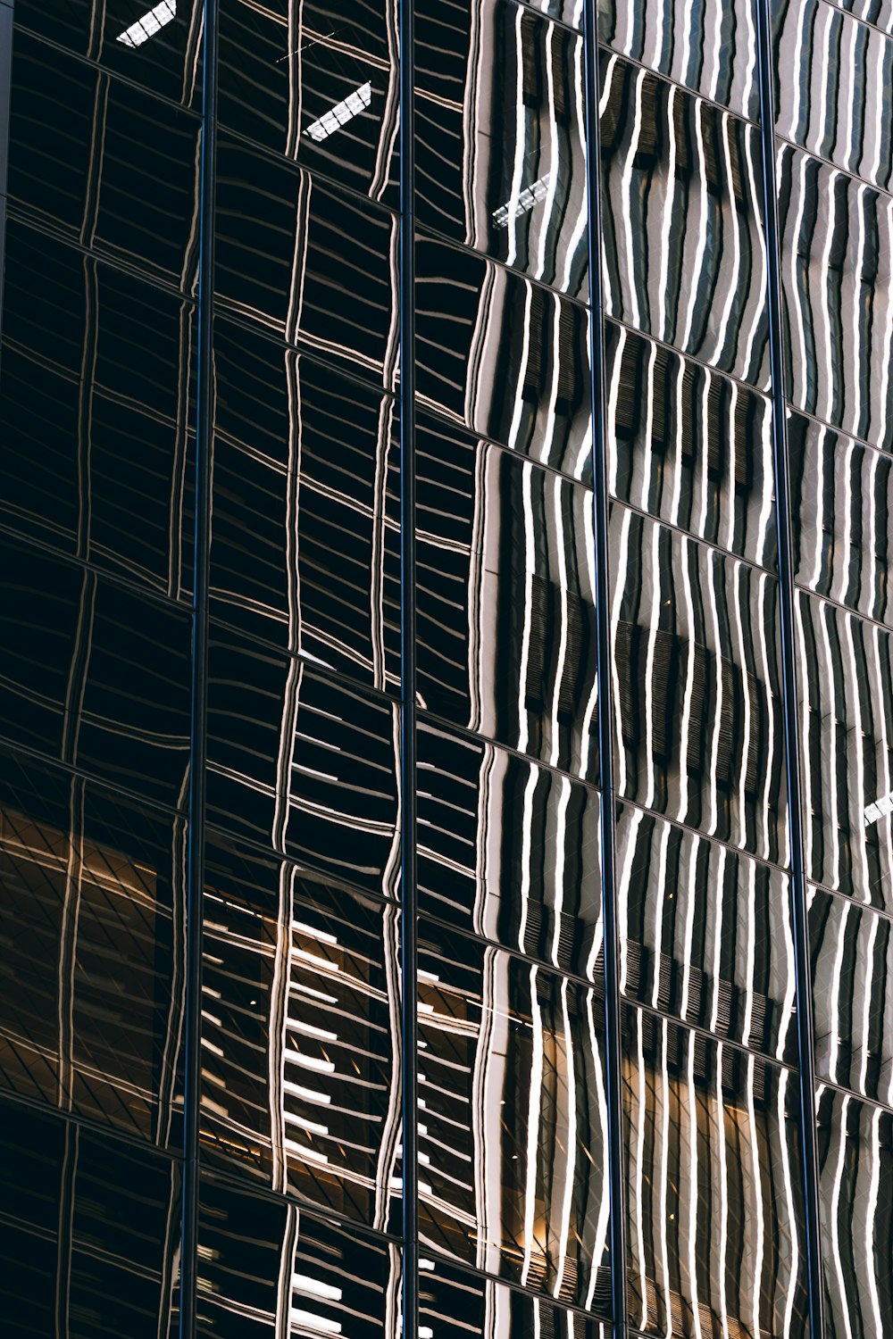 a building that has a bunch of chairs on it