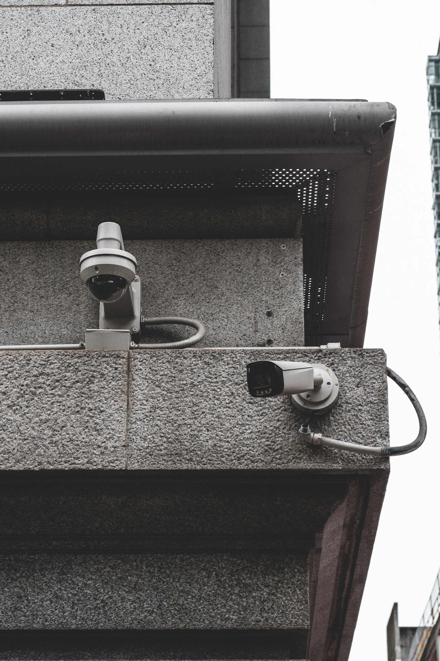 Professional exterior CCTV security camera system