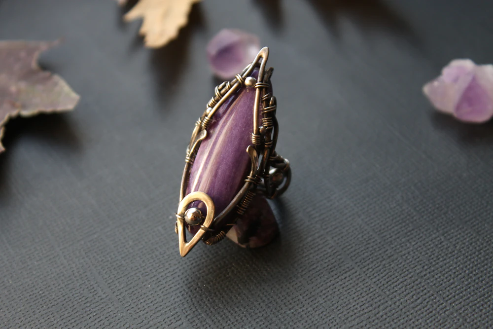 Amethyst Gold Ring