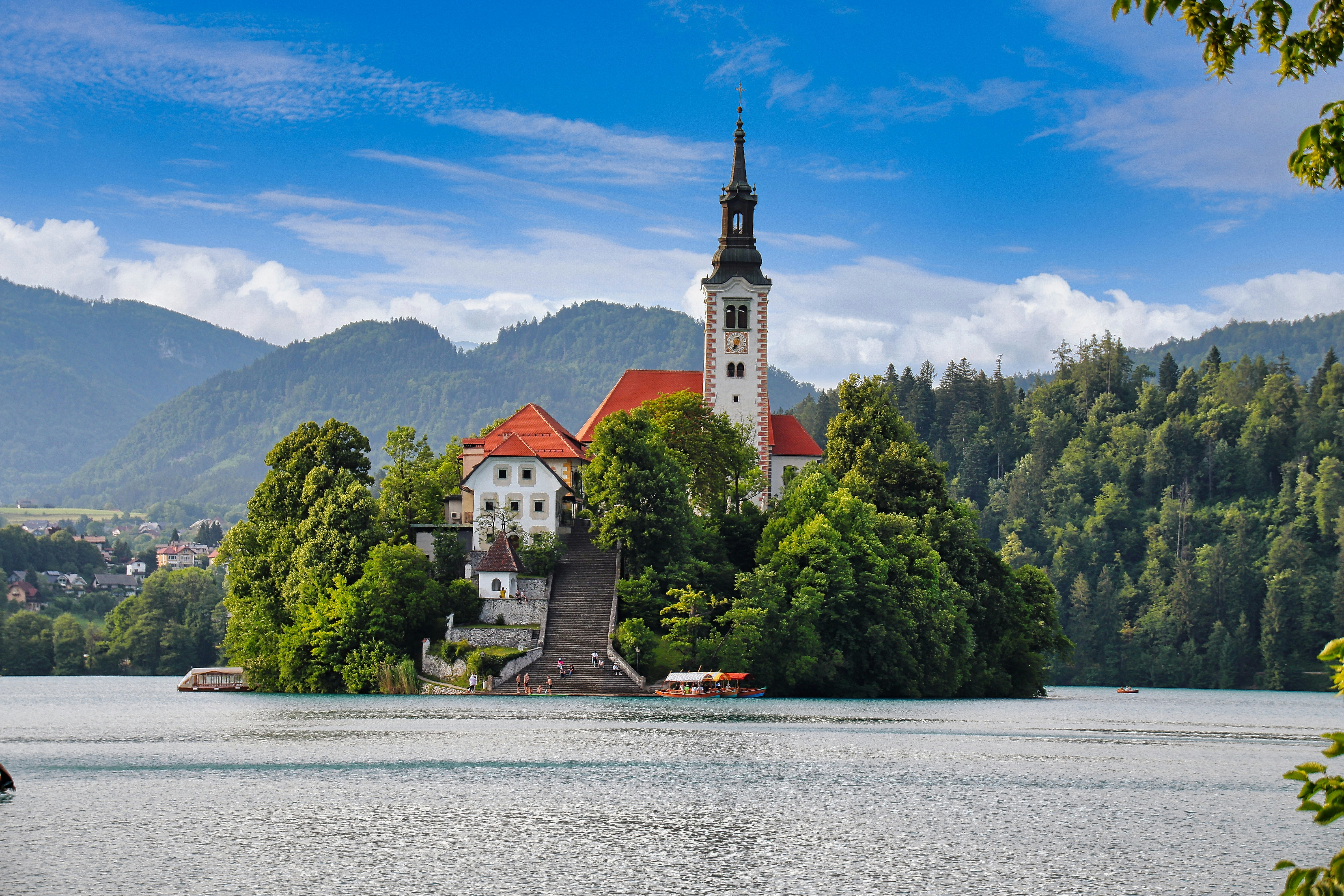 Assumption of Mary Church on Bled Island, Slovenia