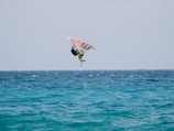 wing foiling catching air